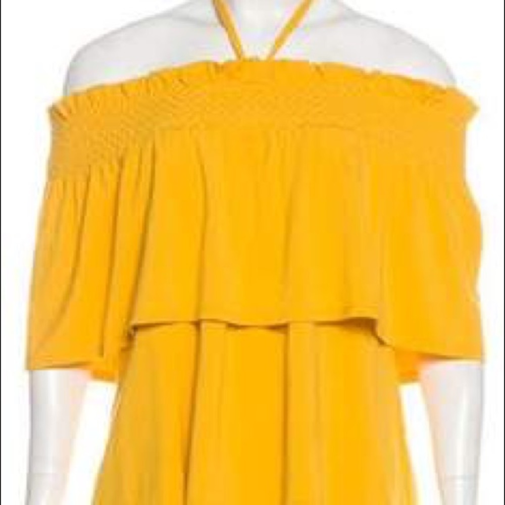 Rebecca Minkoff off the shoulder with neck tie